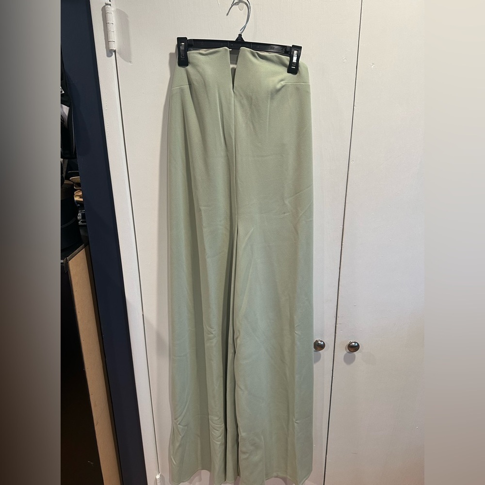 ASOS Light Green strapless Jumpsuit